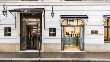 Facciata della struttura