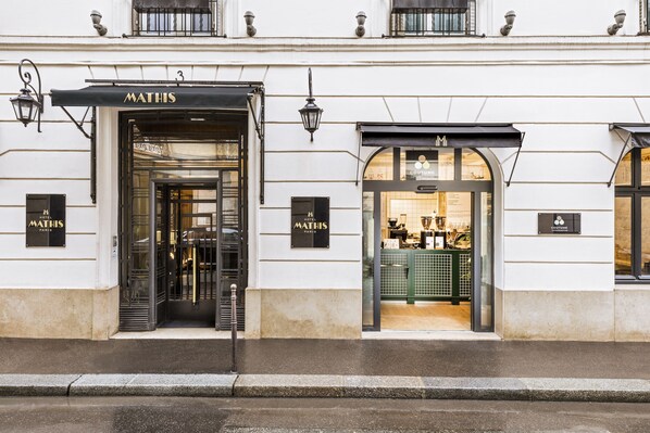 Façade de l’hébergement