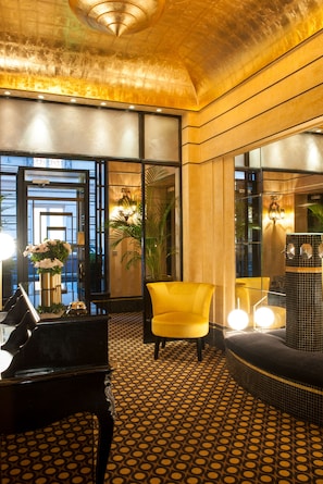 Interior entrance