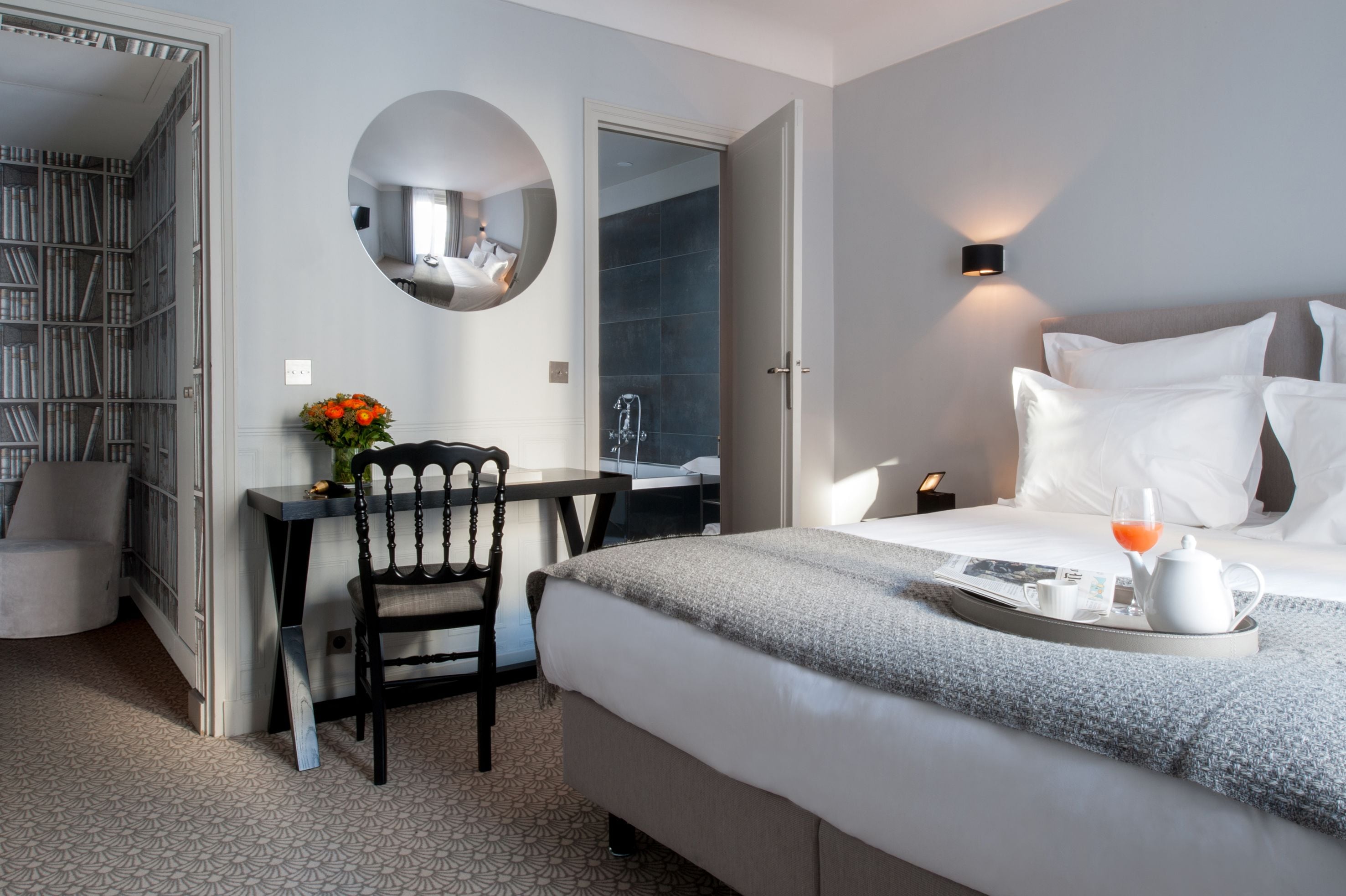 junior suite | 3 bedrooms, premium bedding, free minibar items, in-room safe