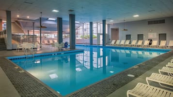 Una piscina techada