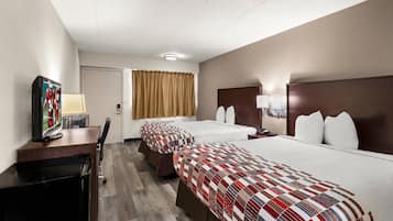 Desk, free cribs/infant beds, free WiFi, bed sheets