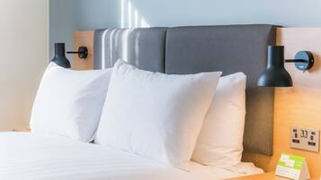 In-room safe, desk, blackout curtains, soundproofing