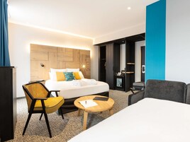 Chambre Standard, 1 lit double et 1 canapé-lit | Literie de qualité supérieure, surmatelas