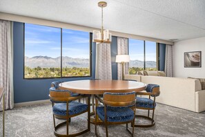 Presidential Suite, 1 King Bed, Non Smoking | Living area | 42-inch flat-screen TV with cable channels, TV, pay films - DoubleTree by Hilton Tucson - Reid Park (Tucson)
