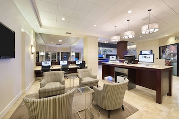 Business center at Hilton Orlando Lake Buena Vista - Disney Springs® Area