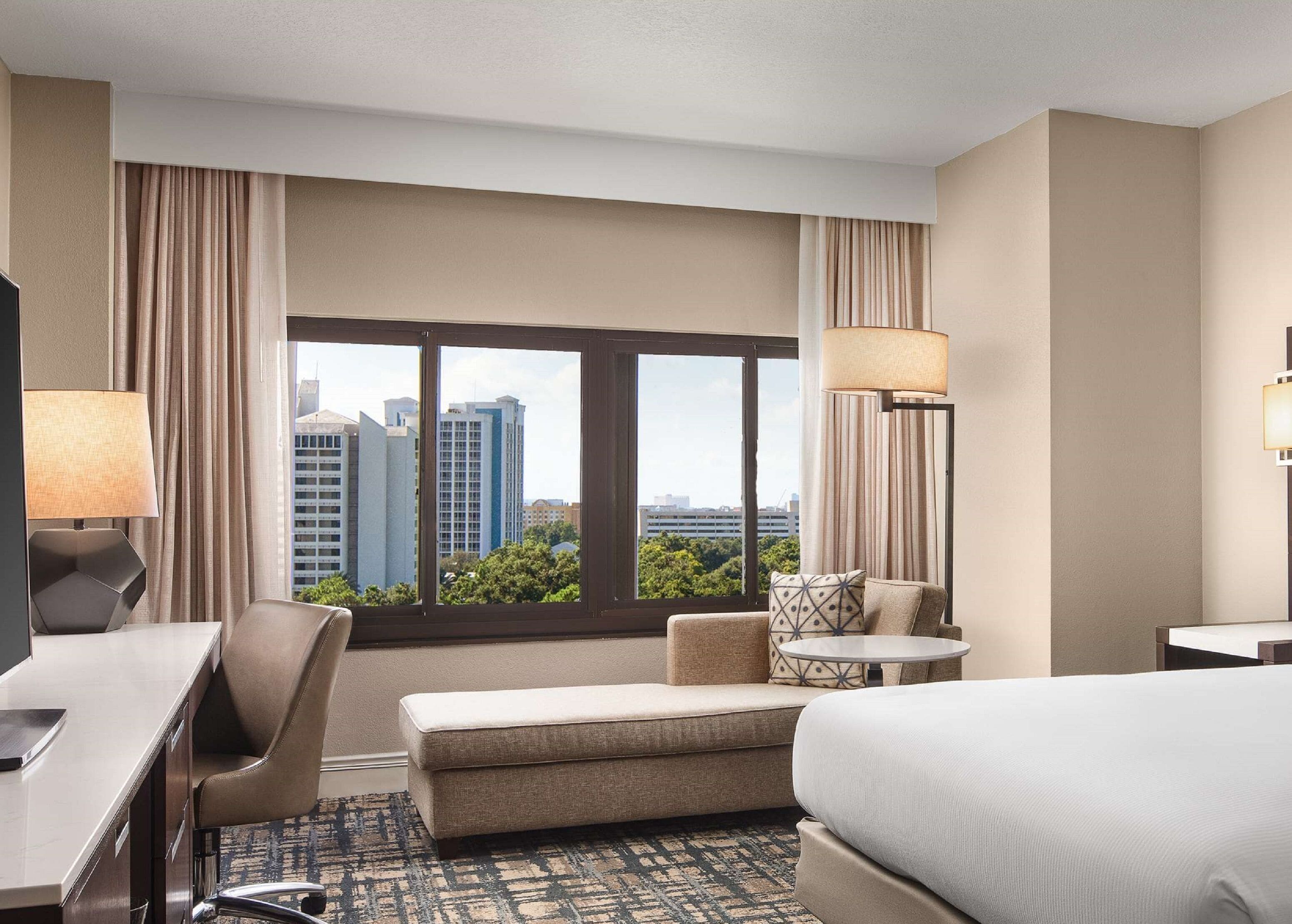 premium bedding, pillow-top beds, in-room safe, desk