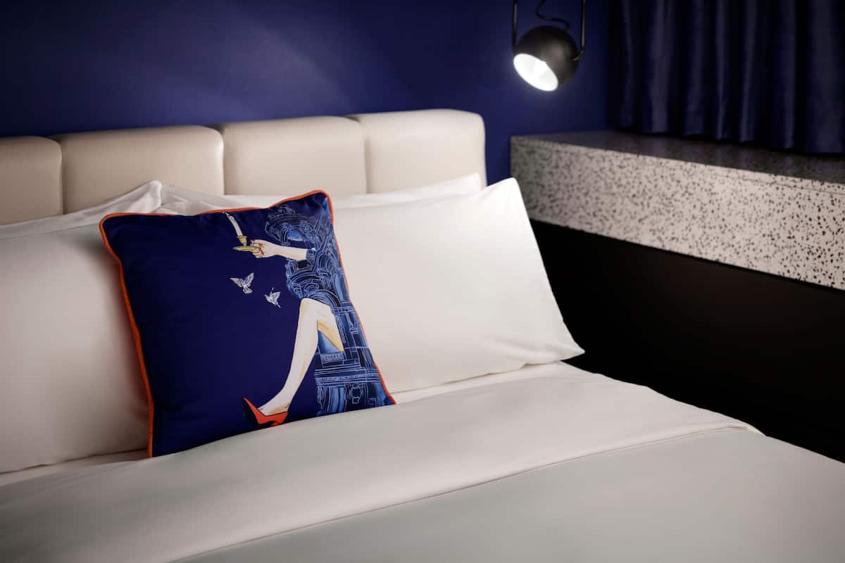 1 chambre, literie hypoallergénique, minibar