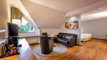 Habitación Premium, 1 cama King size | Ropa de cama hipoalergénica y minibar