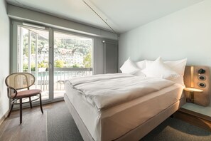 Ropa de cama hipoalergénica y minibar