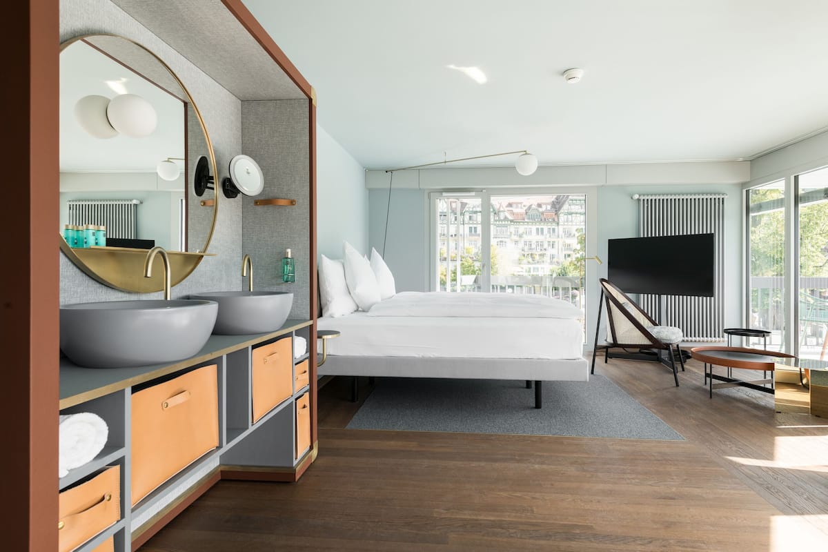 Suite | 1 chambre, literie hypoallergénique, minibar