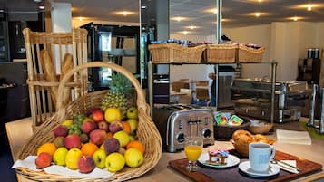 Daily buffet breakfast (EUR 12 per person)