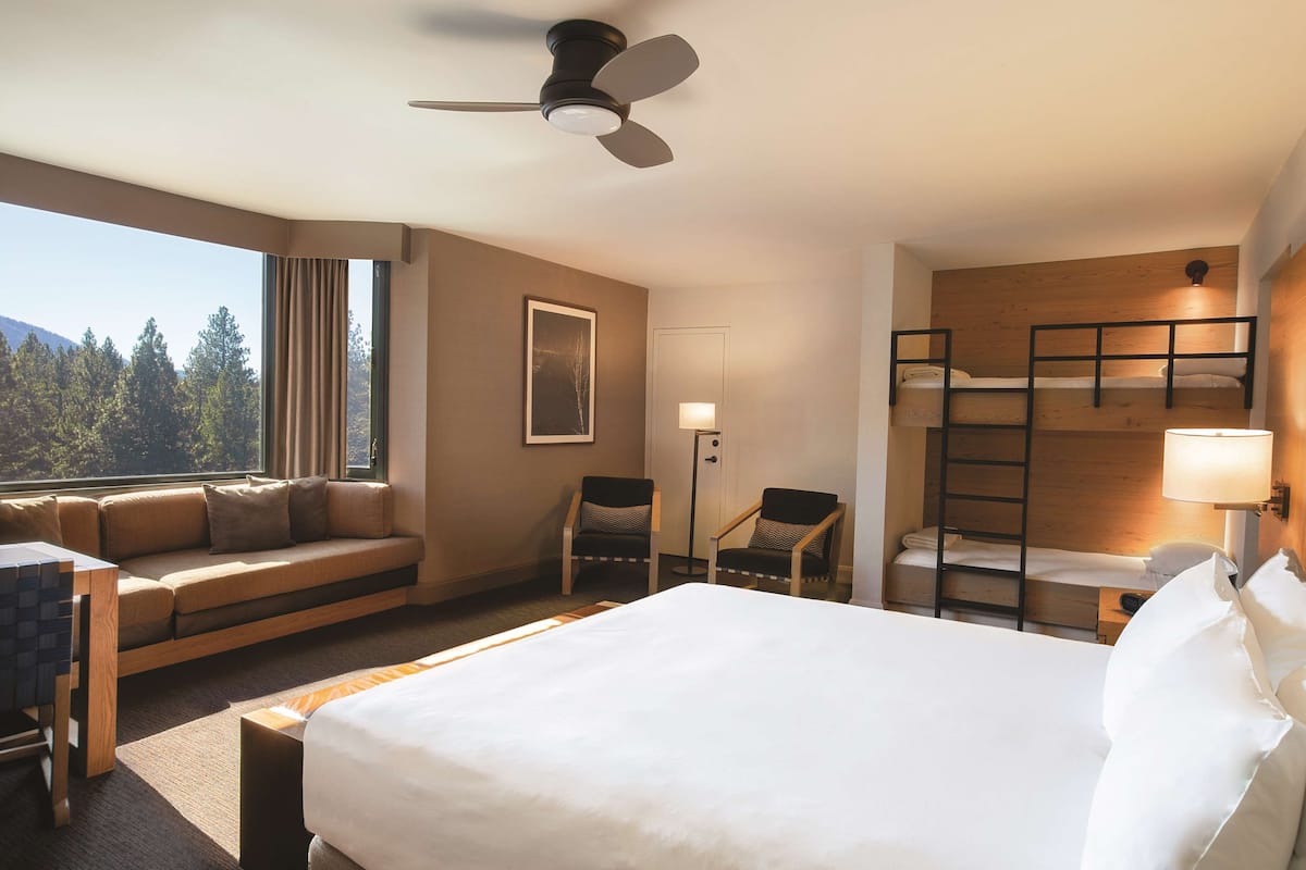 Family Suite, 1 King Bed (with built-in Twin bunk beds) | Down comforters, pillowtop beds, in-room safe, desk