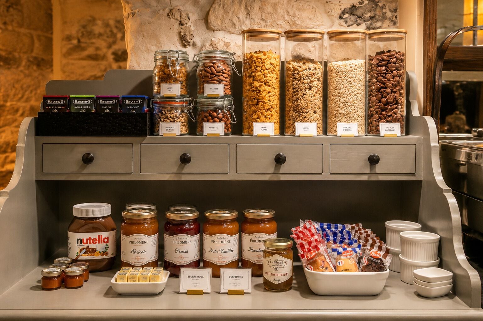 Café da manhã continental todos os dias mediante uma taxa