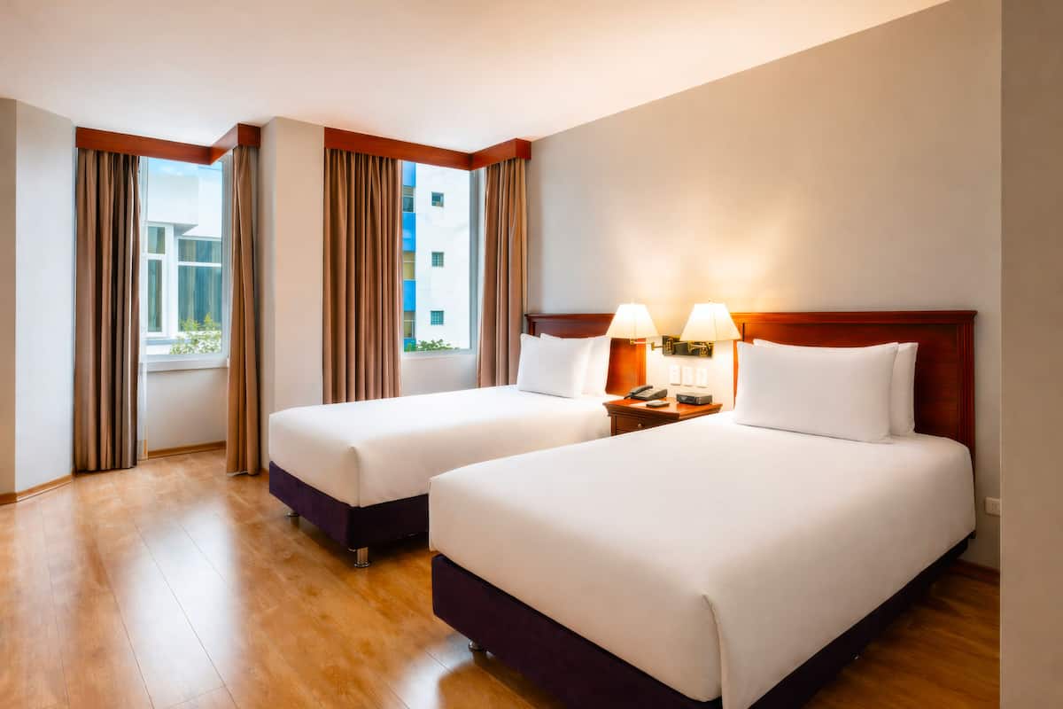 Superior Room, 2 Twin Beds | Pillowtop beds, in-room safe, laptop workspace, blackout drapes
