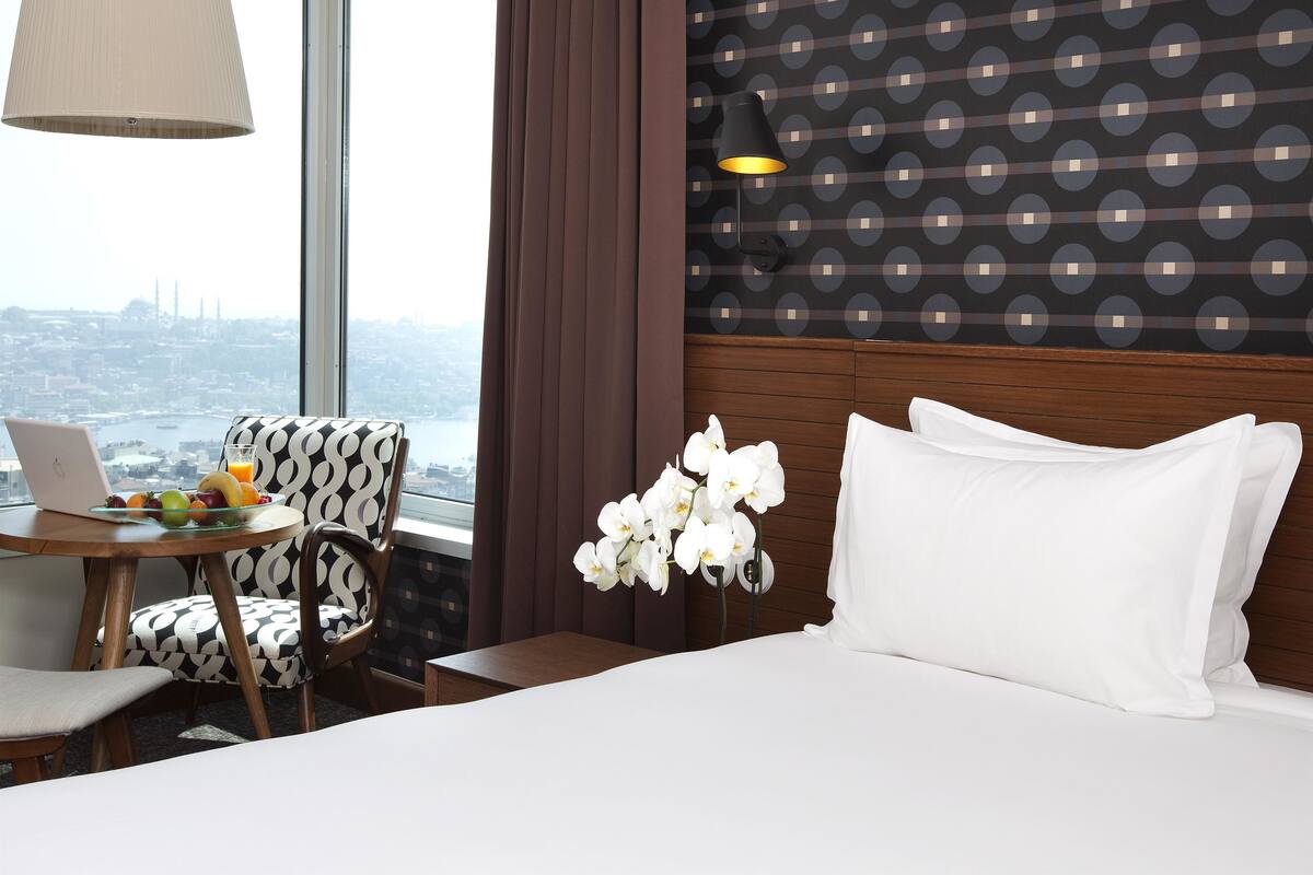 Minibar, két bảo mật tại phòng, bàn, màn/rèm cản sáng 