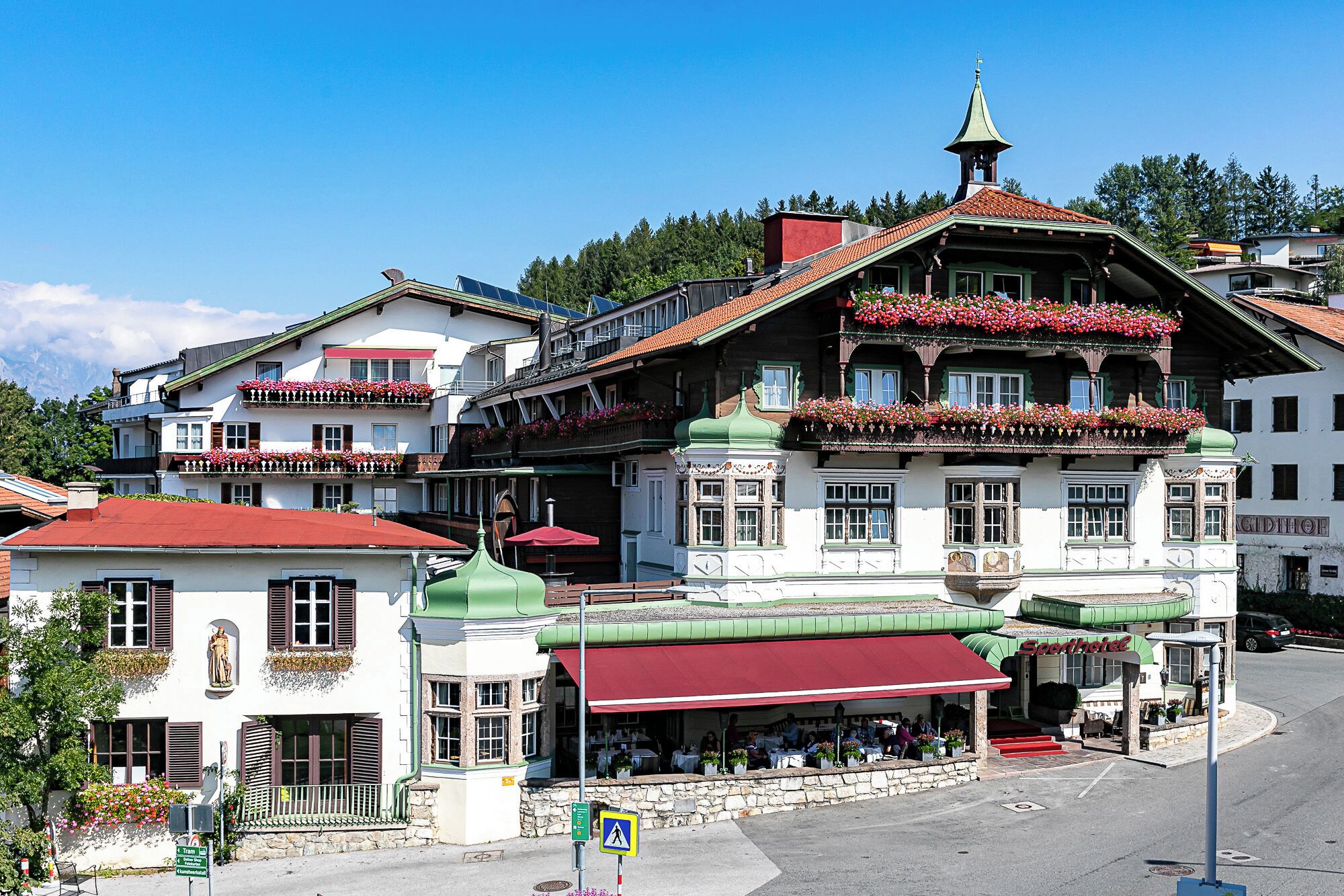 Fassade der Unterkunft