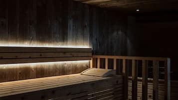 Sauna, 1 treatment room, massages