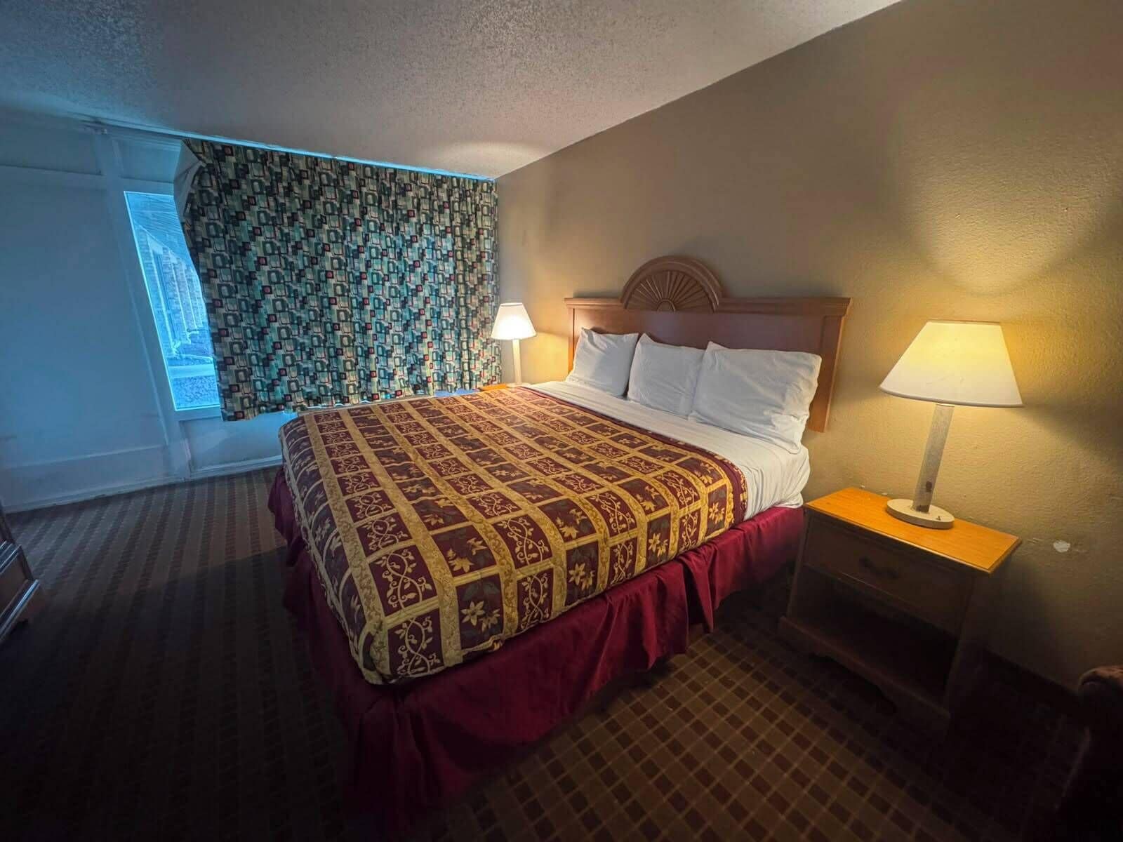 Premium bedding, down comforters, in-room safe, desk