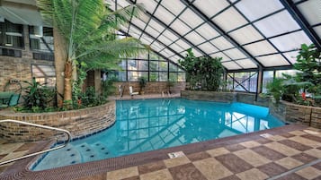 Indoor pool, outdoor pool