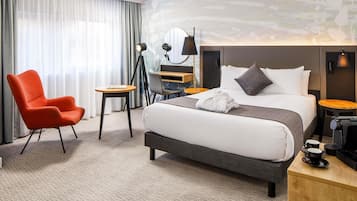 Premium bedding, Select Comfort beds, in-room safe, desk