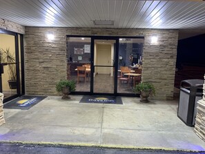 Interior entrance