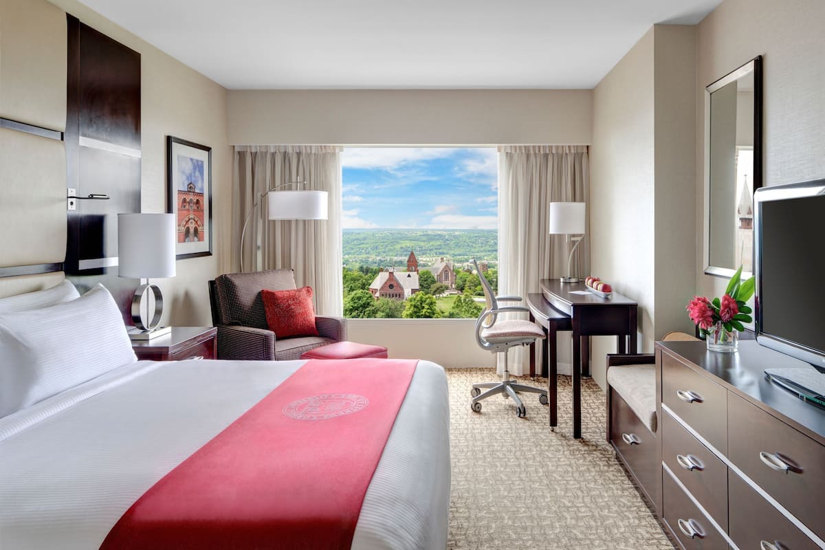 premium bedding, down duvets, pillow-top beds, in-room safe