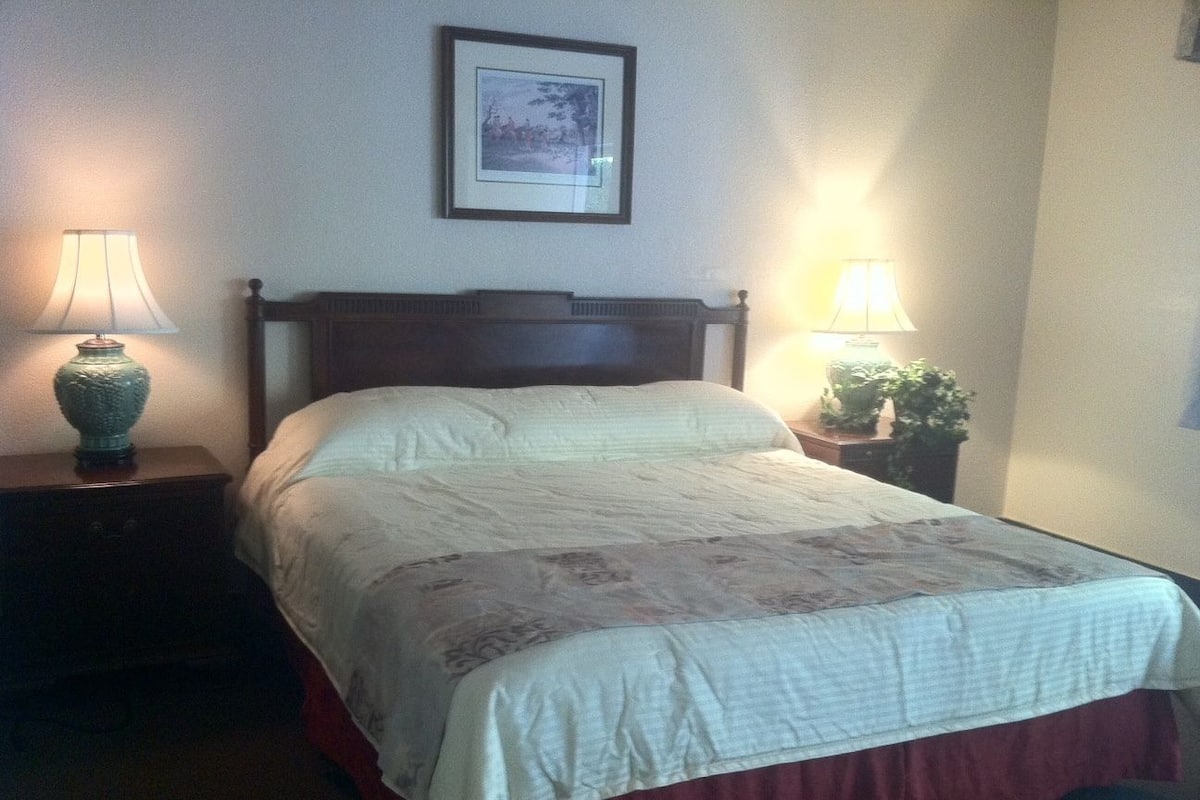 Desk, iron/ironing board, free WiFi, bed sheets