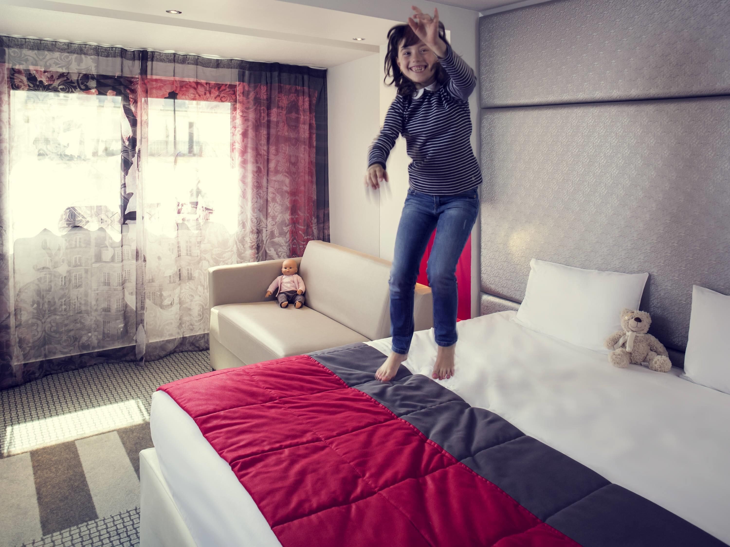 Literie de qualité supérieure, minibar, coffres-forts dans les chambres