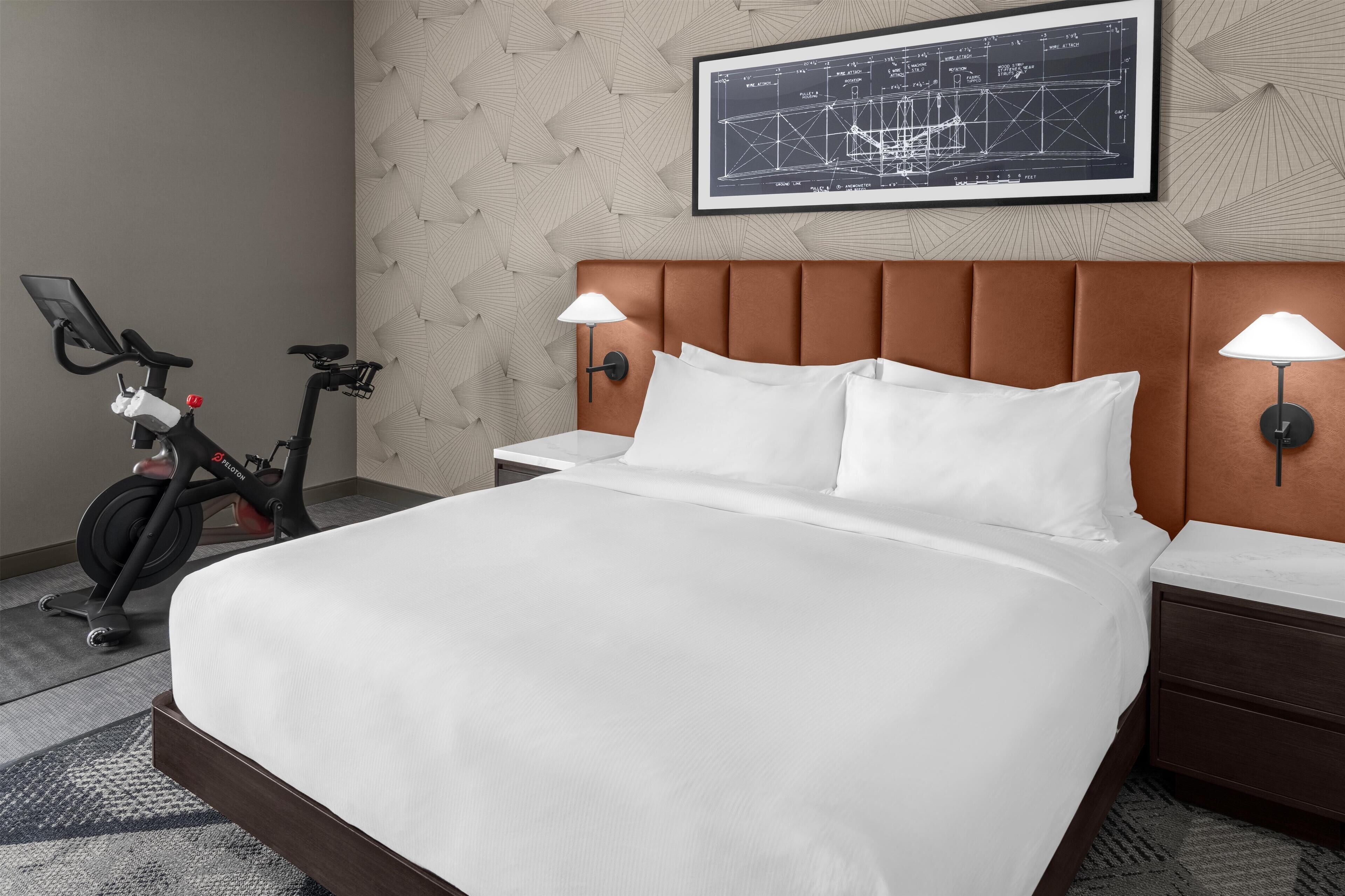 Literie de qualité, lit avec matelas à plateau-coussin, coffre-fort