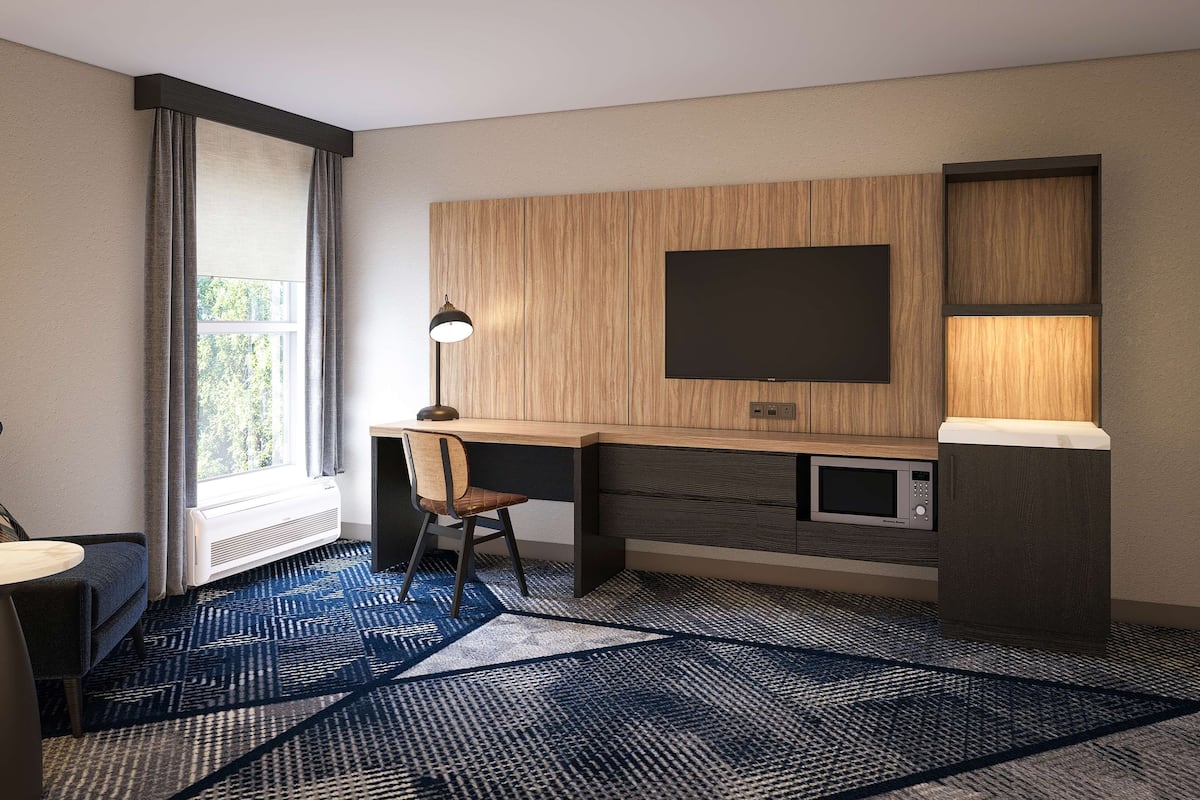 1 kamar tidur, seprai premium, bantalan ekstra lembut, dan brankas