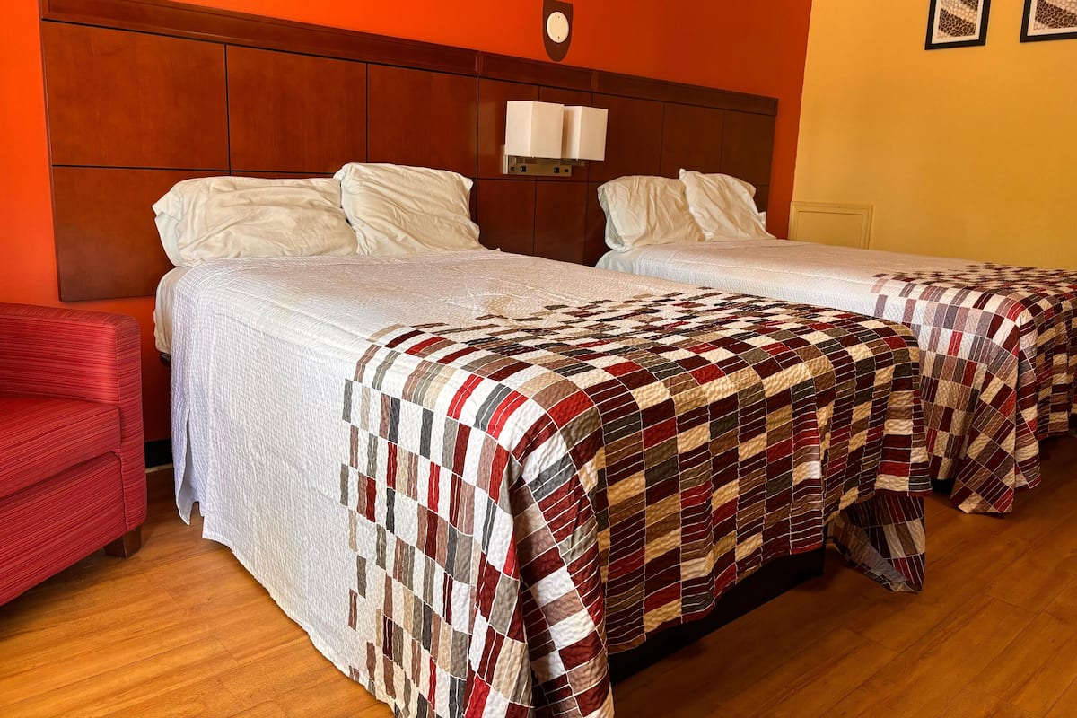 Desk, iron/ironing board, free WiFi, bed sheets