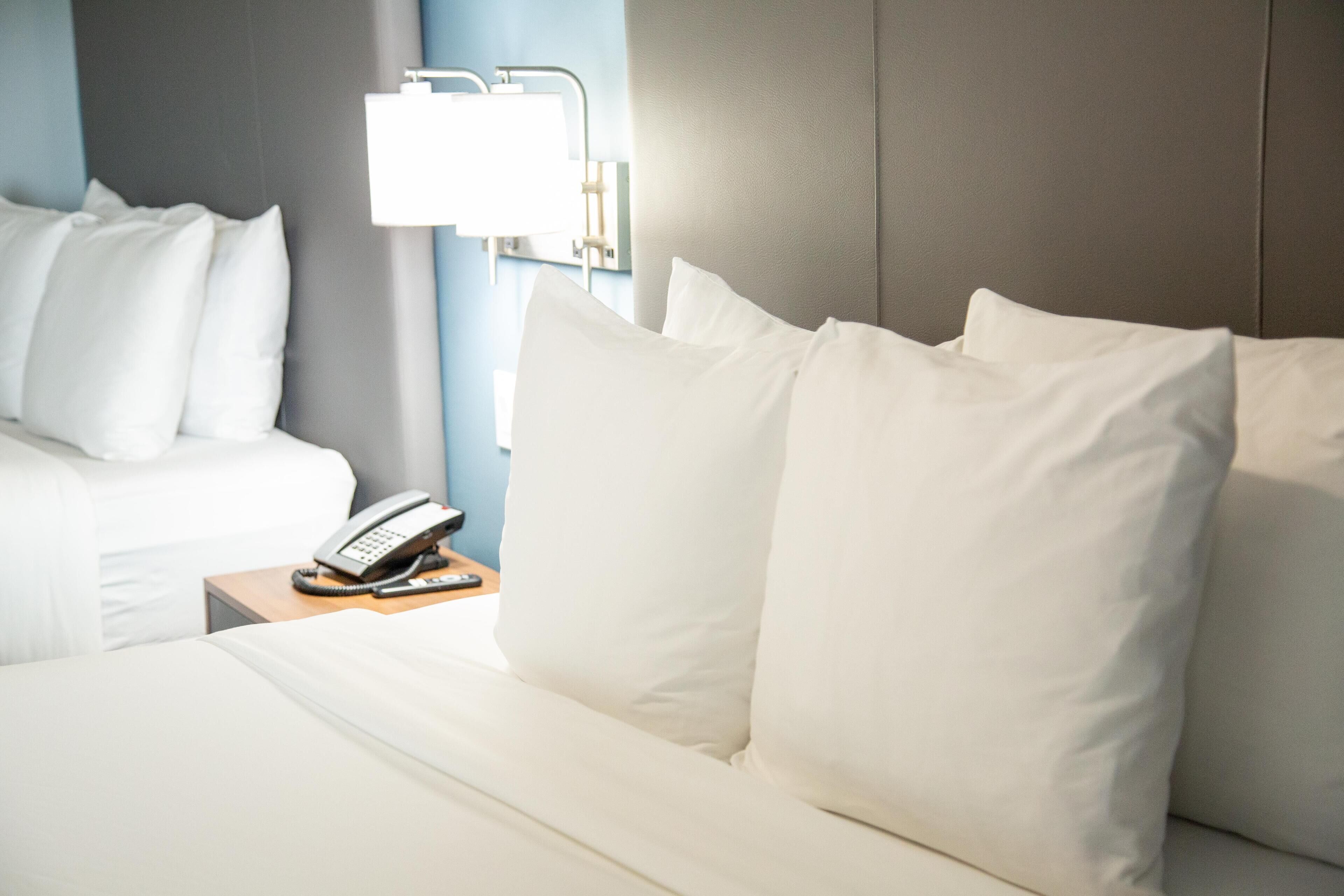 Room, 2 Queen Beds, Non Smoking | Premium bedding, pillowtop beds, in-room safe, desk