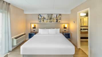 Suite, 1 King Bed with Sofa bed, Non Smoking | Premium bedding, pillow-top beds, desk, blackout curtains