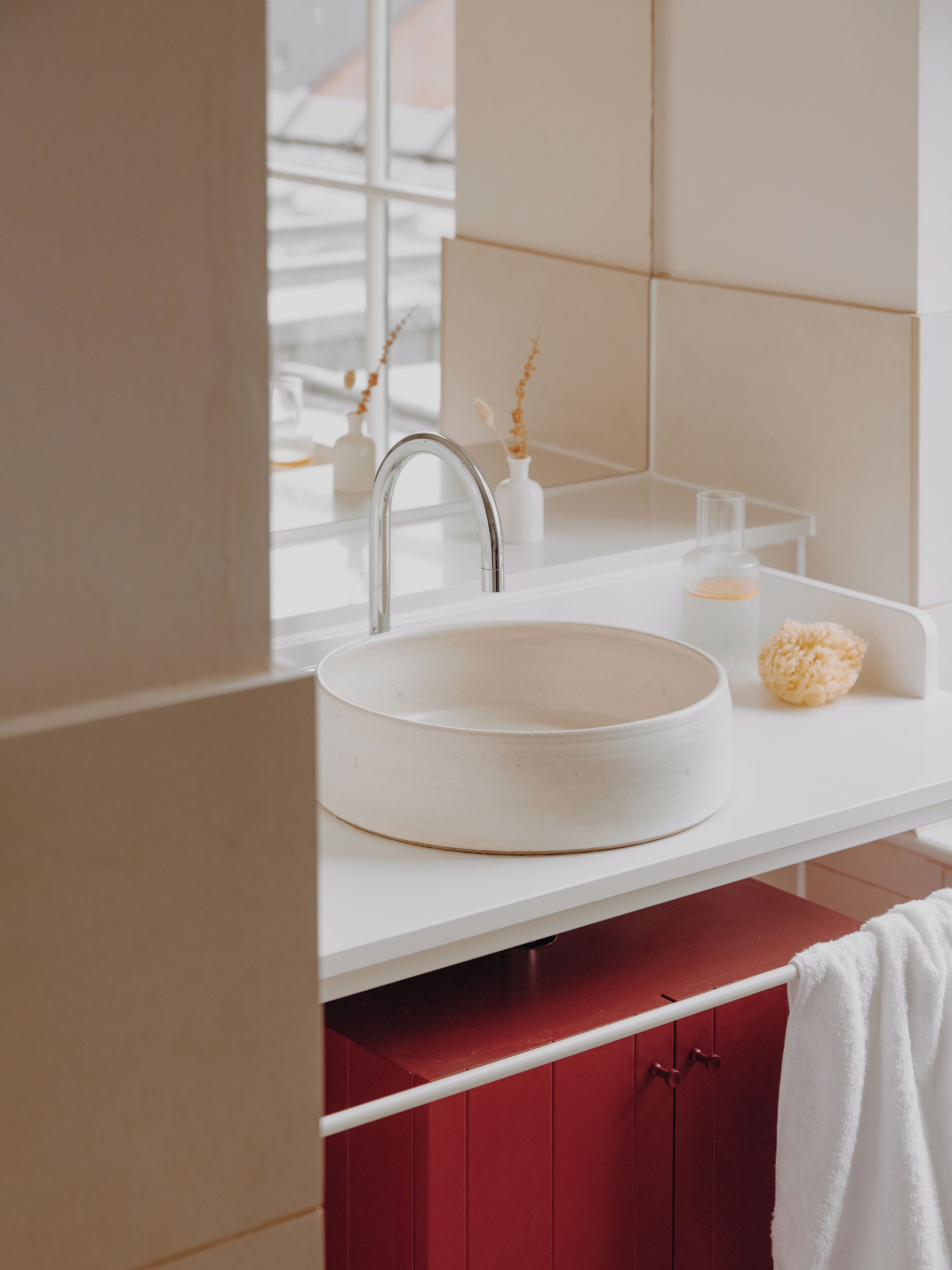 designer toiletries, hair dryer, bathrobes, slippers