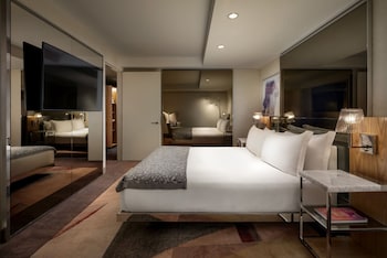 Suite, 1 Bedroom, Non Smoking | 1 bedroom, premium bedding, pillowtop beds, in-room safe at SLS Hotel, a Luxury Collection Hotel, Beverly Hills