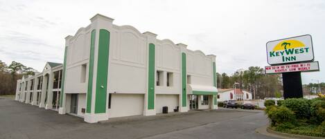 Overnatningsstedets facade