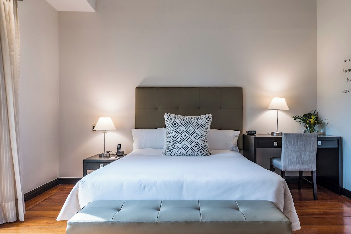 Premium bedding, in-room safe, desk, laptop workspace