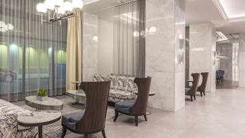 Sala de estar en el lobby