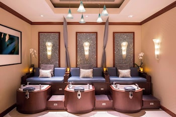 Lobby lounge, ocean views at The Ritz-Carlton, Marina del Rey