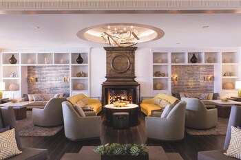 Lobby lounge, ocean views at The Ritz-Carlton, Marina del Rey
