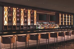 Lobbylounge med utsikt mot havet