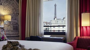 Literie de qualité supérieure, coffres-forts dans les chambres, bureau