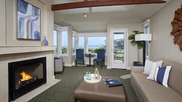 Suite, 1 trÚs grand lit, vue océan