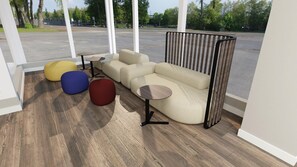 Lobby sitting area