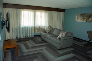 Televisión de pantalla plana de 42 pulgadas con canales por cable