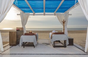 Massages sur la plage