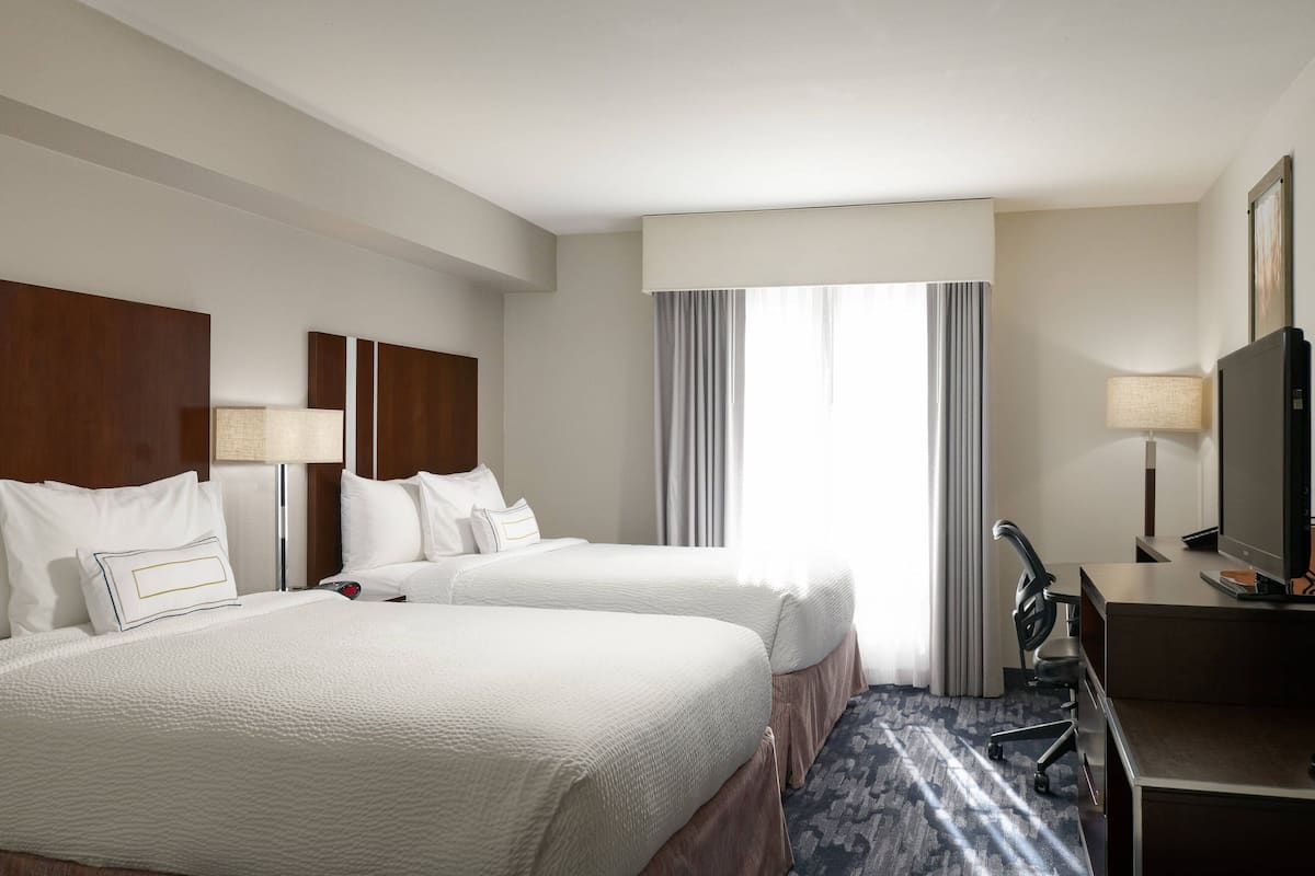 In-room safe, desk, blackout curtains, iron/ironing board