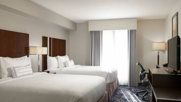 In-room safe, desk, blackout curtains, iron/ironing board