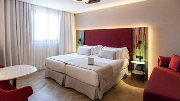 1 dormitorio, ropa de cama de alta calidad, minibar y caja fuerte